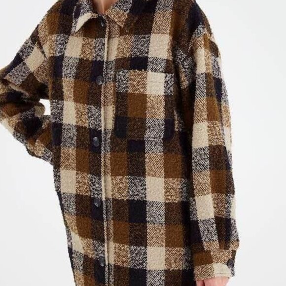 ICHI JACKET / SHACKET SHORT COAT - Picture 2 of 4